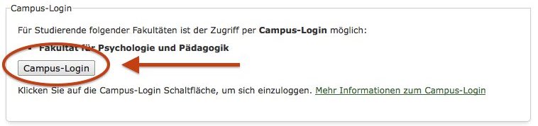 Freischalten per Campus-Login